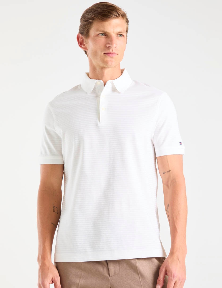 Playera tipo polo hilfiger para hombre