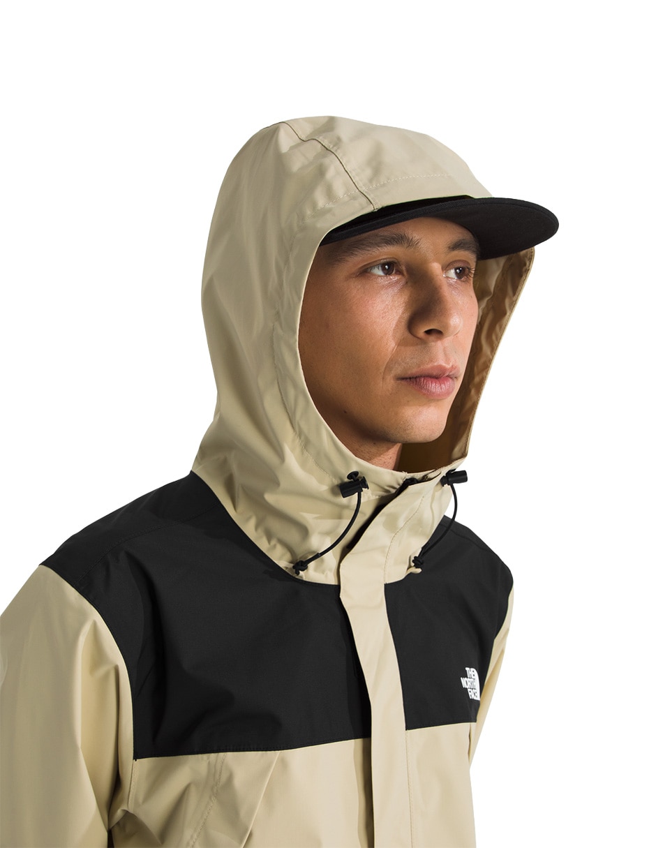 Chamarra rompevientos antora impermeable con capucha para hombre
