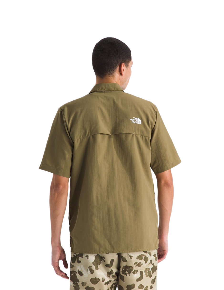 Camisa casual manga corta para hombre 5