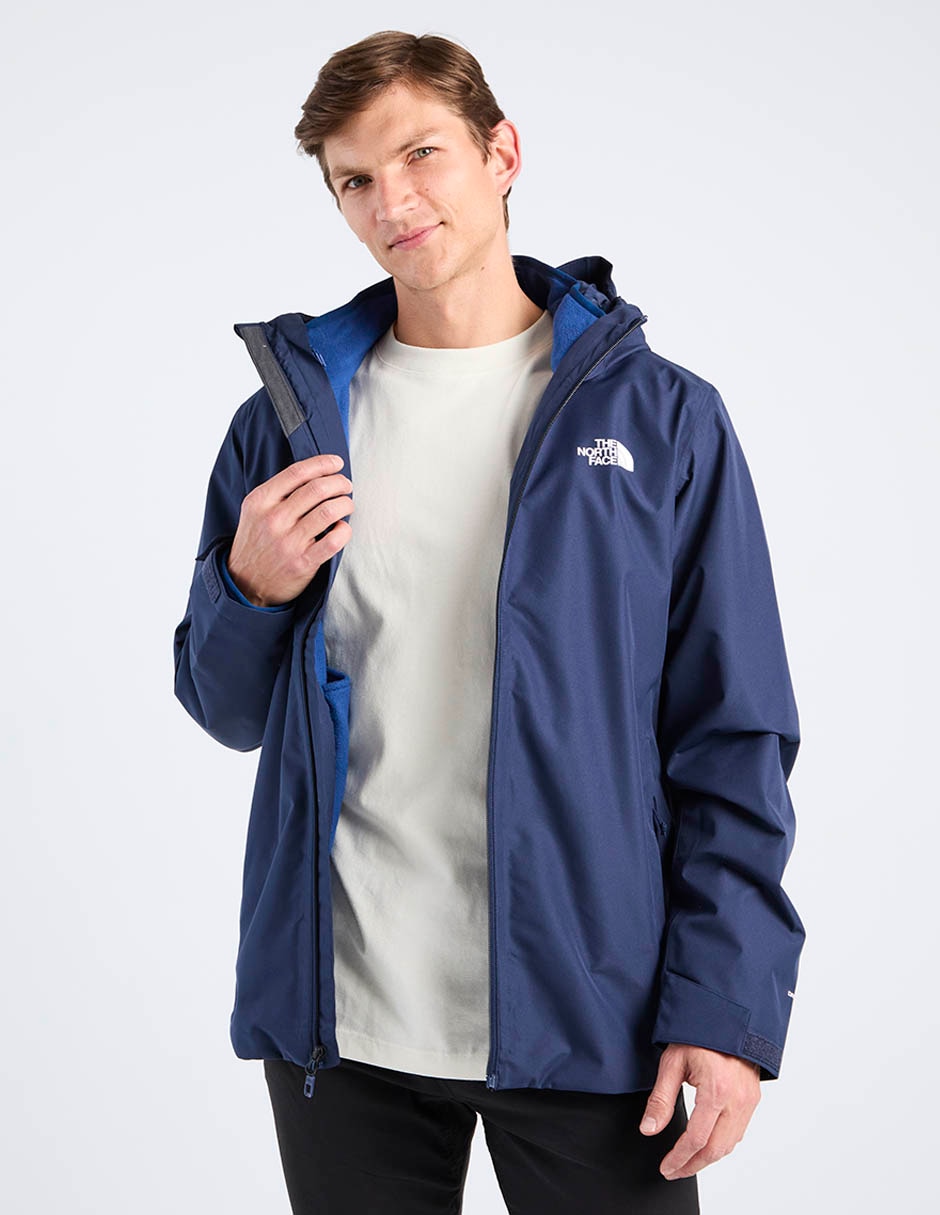 Chamarra rompevientos the north face impermeable capucha y bolsa para hombre