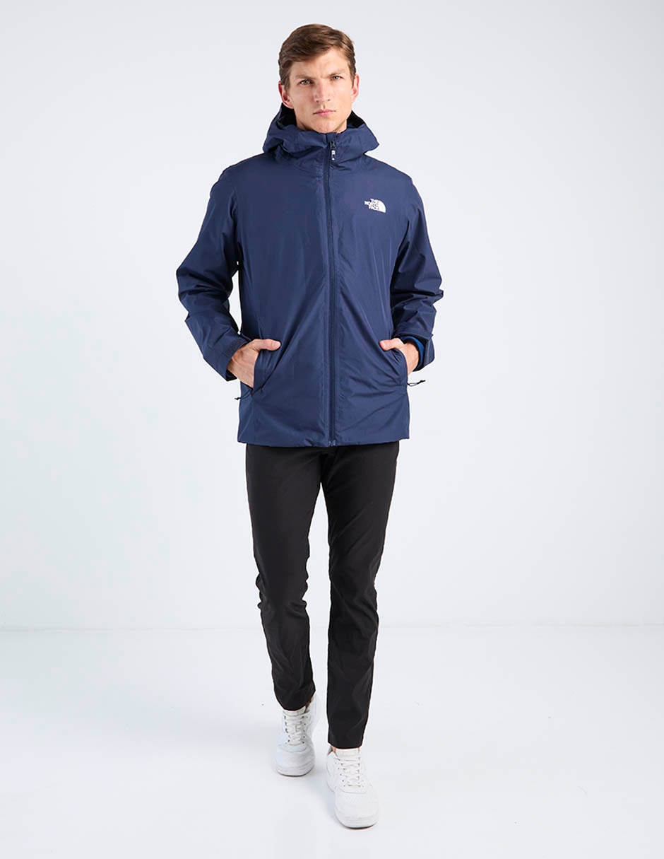 Chamarra rompevientos the north face impermeable capucha y bolsa para hombre