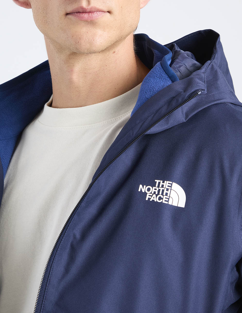 Chamarra rompevientos the north face impermeable capucha y bolsa para hombre