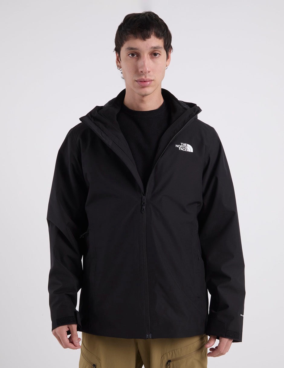 Chamarra rompevientos Quest Mono Triclimate impermeable capucha y bolsa para hombre