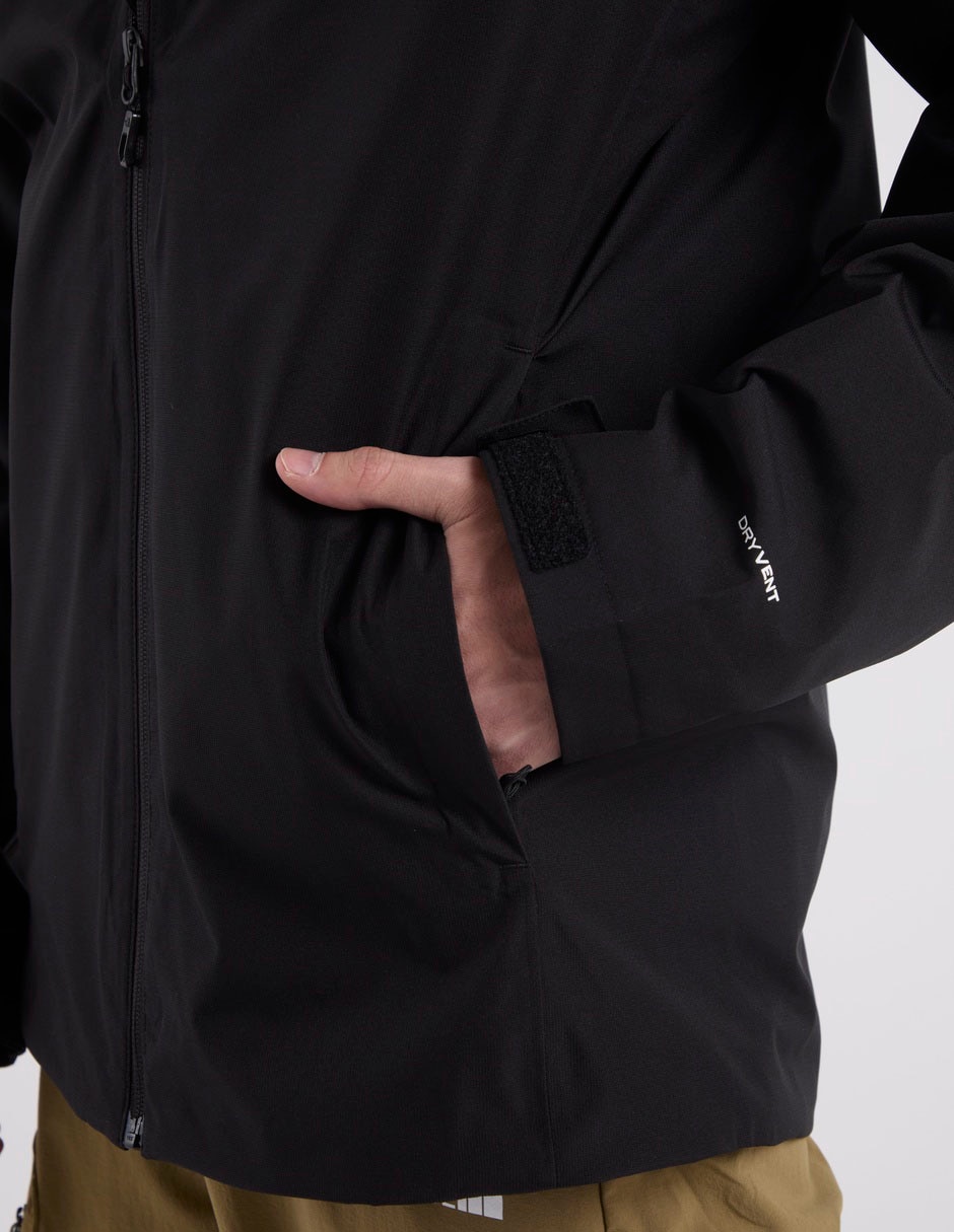 Chamarra rompevientos Quest Mono Triclimate impermeable capucha y bolsa para hombre 5