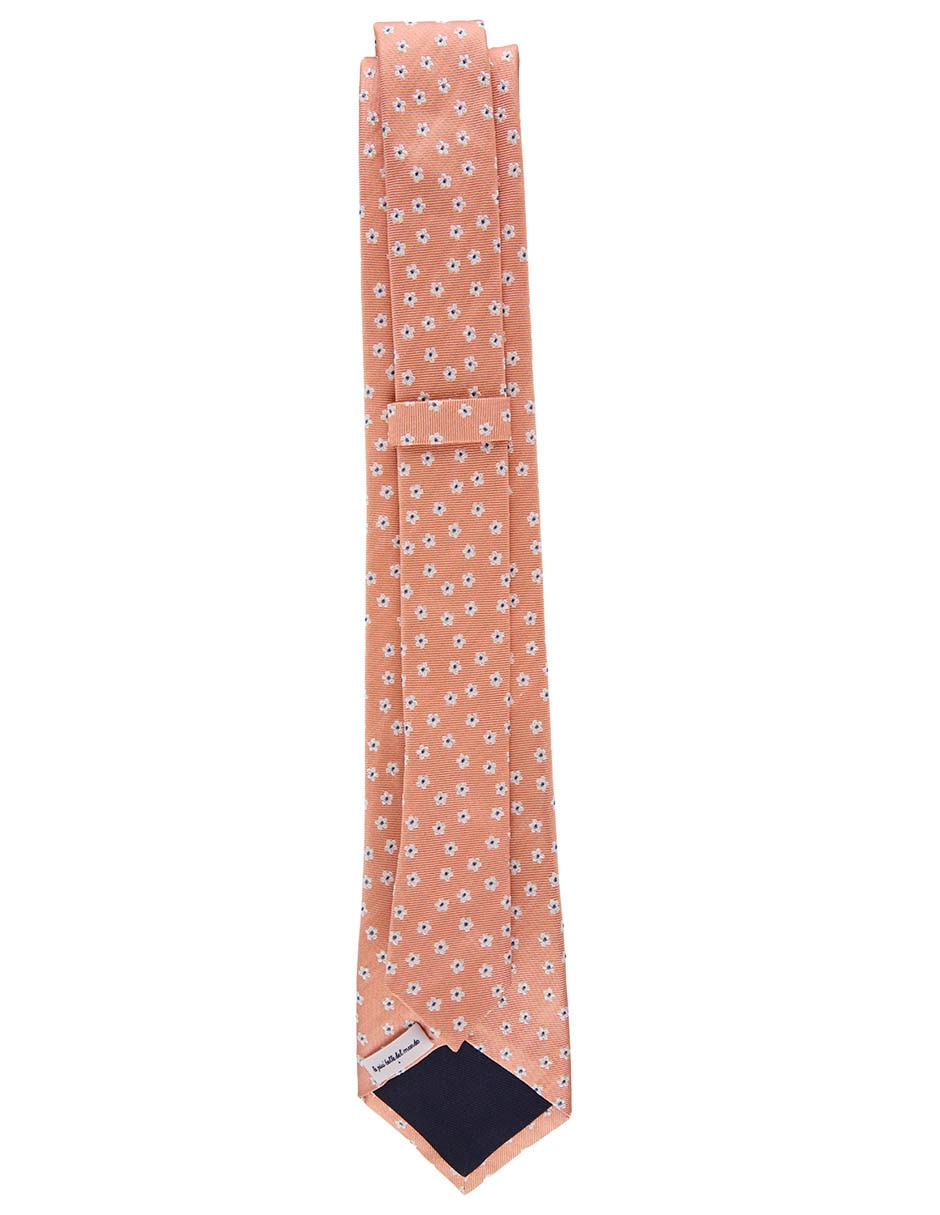Corbata Scappino Regular De Seda Estampado Floral Para Hombre