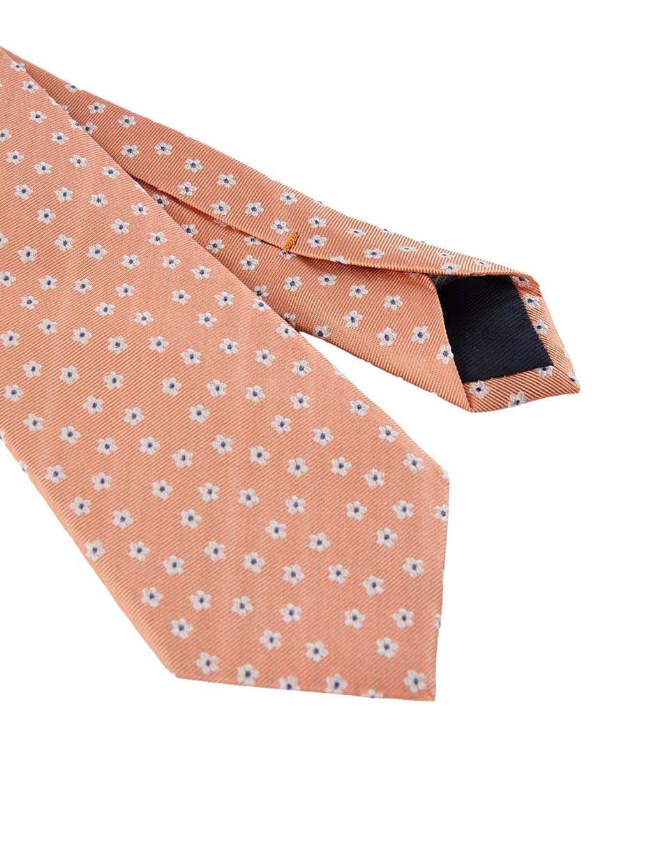 Corbata Scappino Regular De Seda Estampado Floral Para Hombre