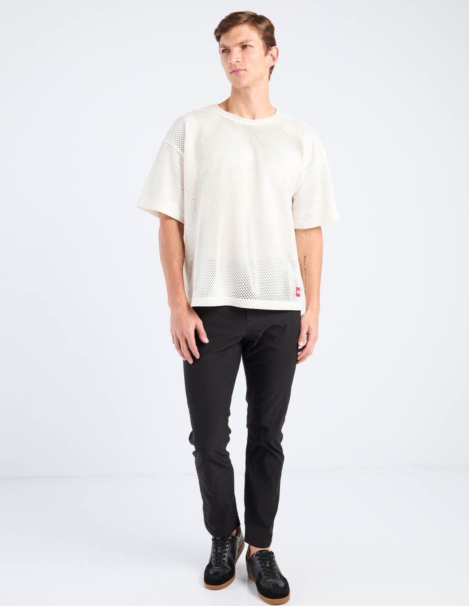 Playera casual Mesh Red Box manga corta para hombre 3