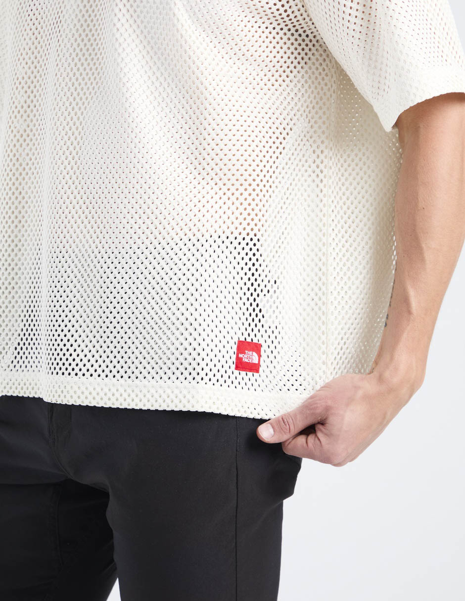 Playera casual Mesh Red Box manga corta para hombre 5