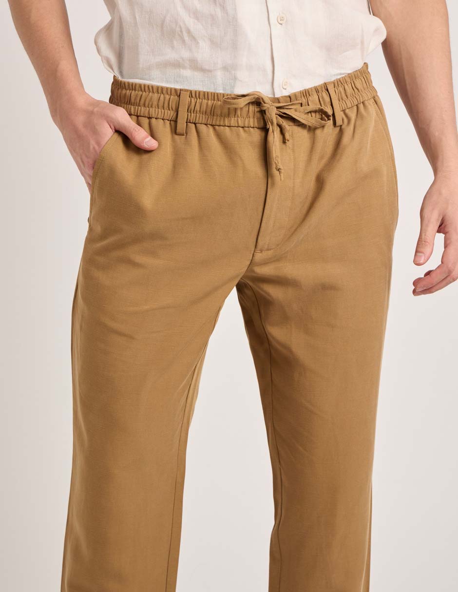 Pantalón jogger slim de algodón para hombre