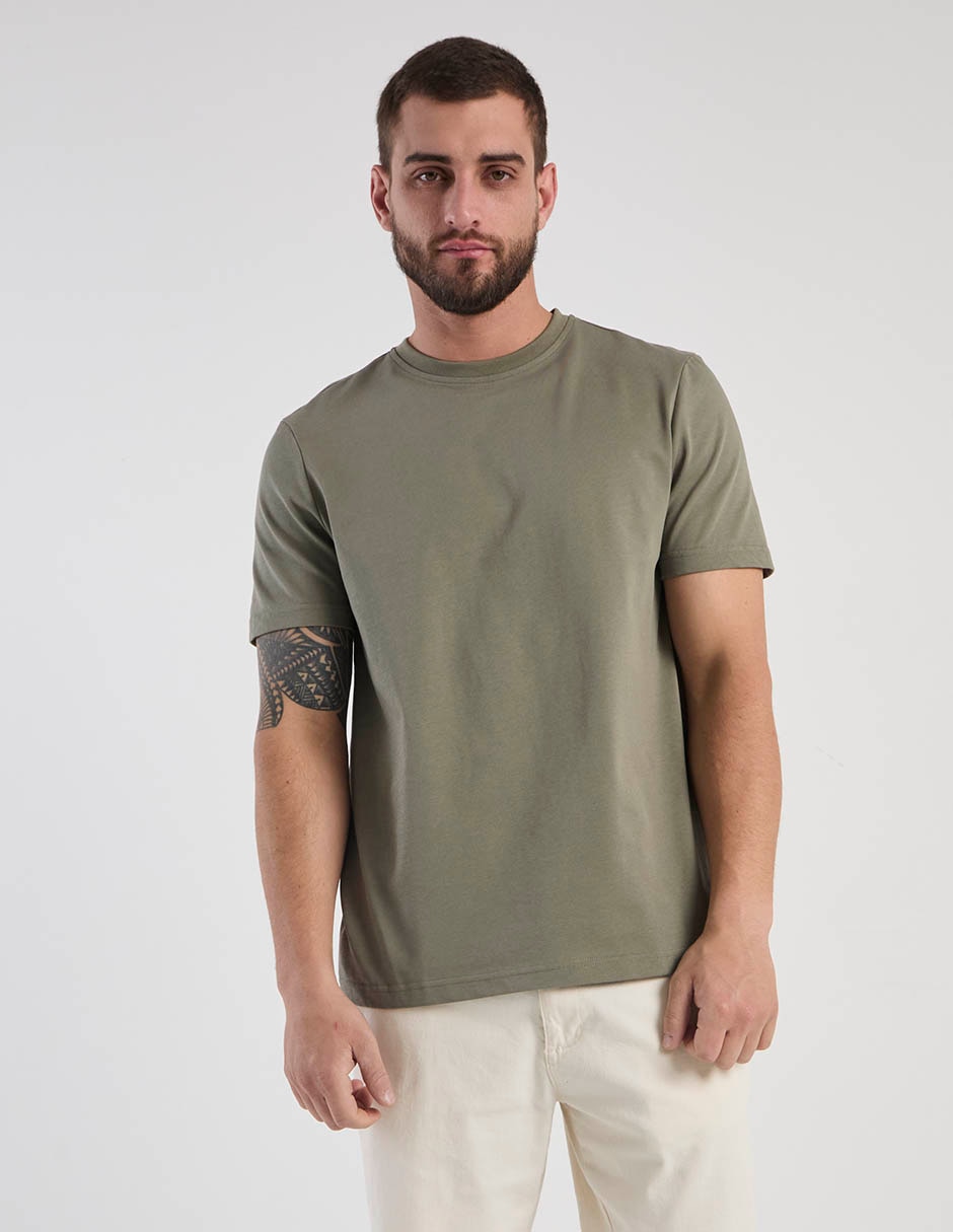 Playera cuello redondo para hombre 5