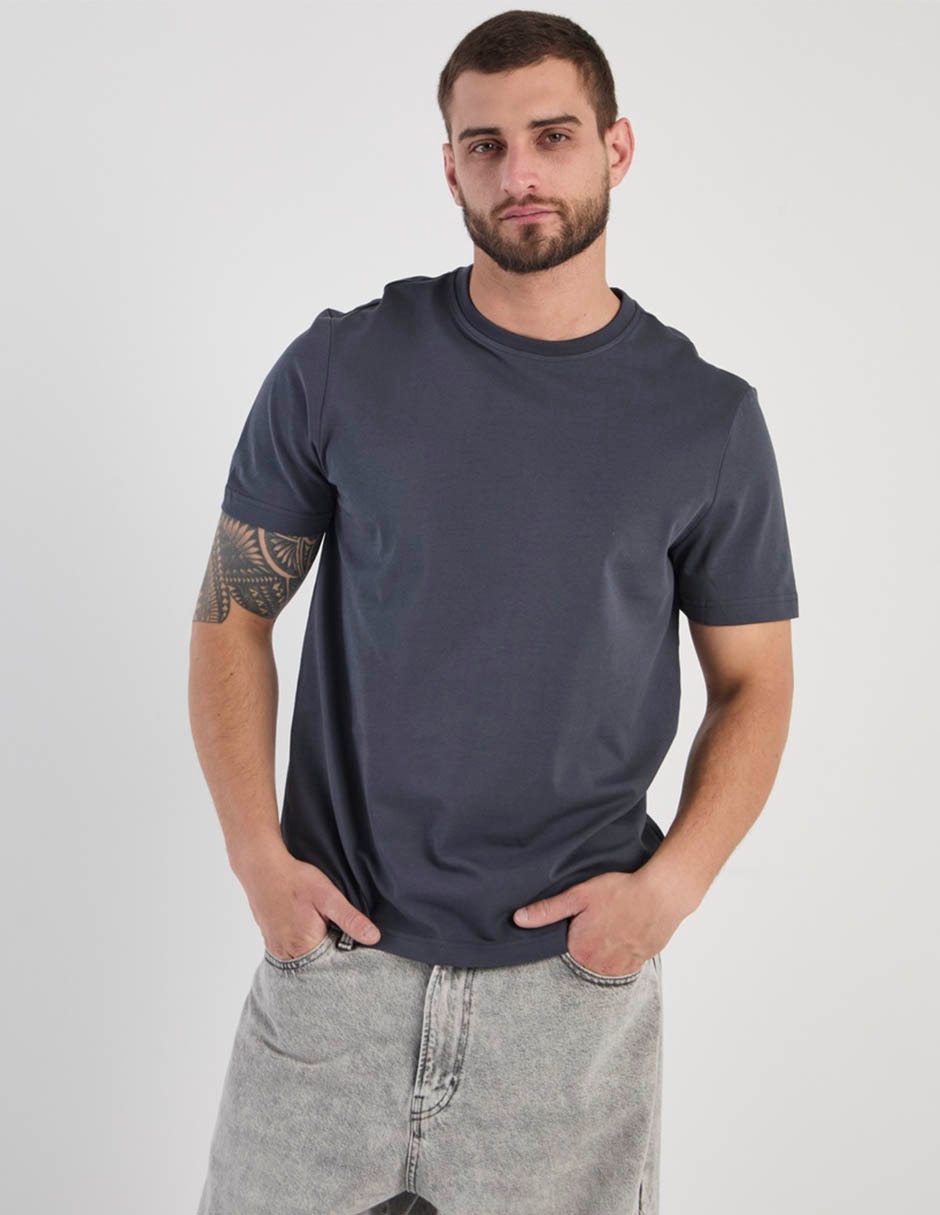Playera cuello redondo para hombre