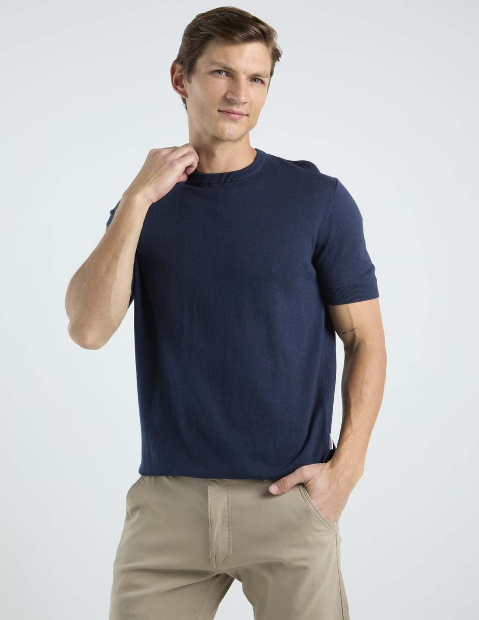 Playera cuello redondo Playera cuello redondo