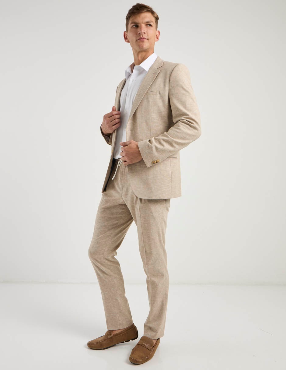 Pantalón formal regular slim hugo para hombre