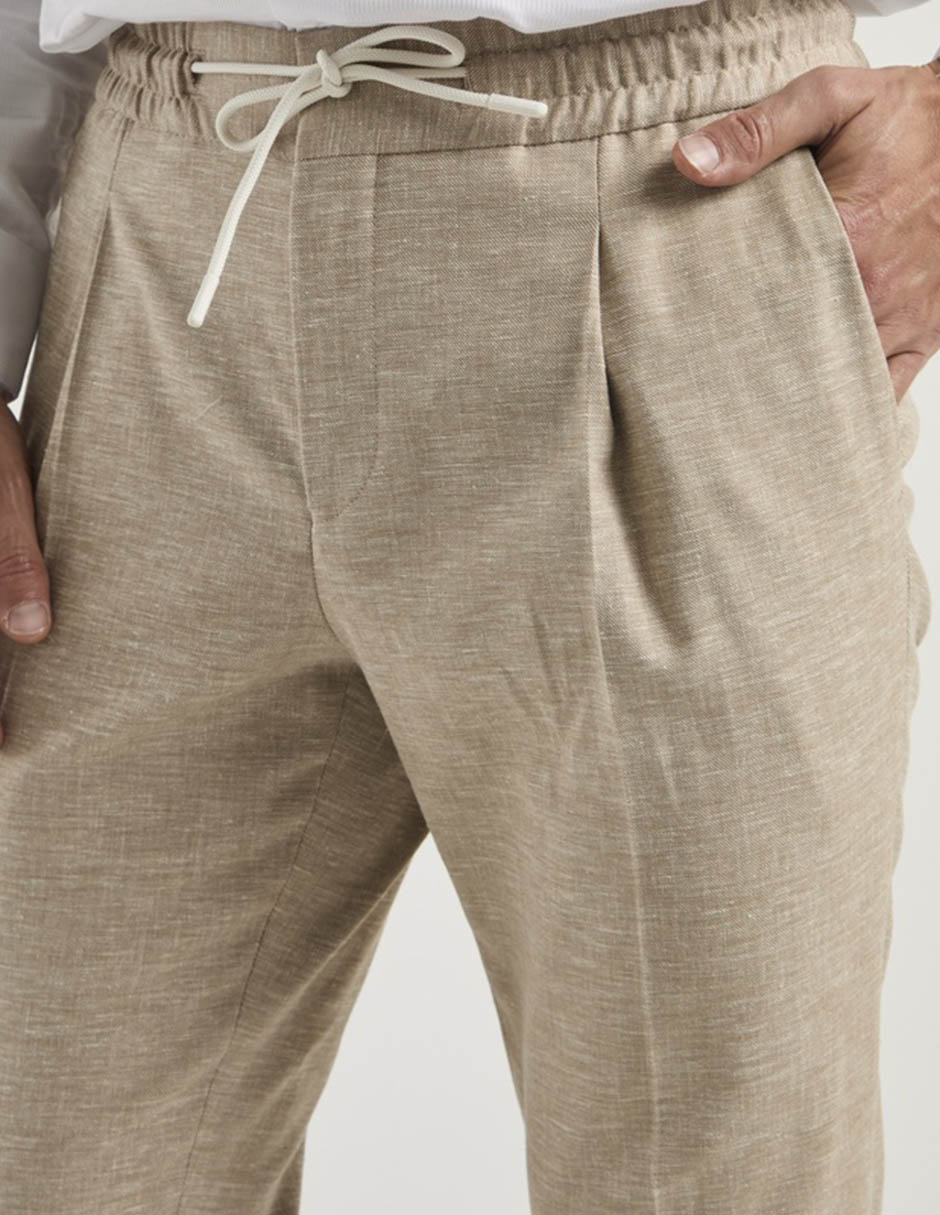 Pantalón formal regular slim hugo para hombre