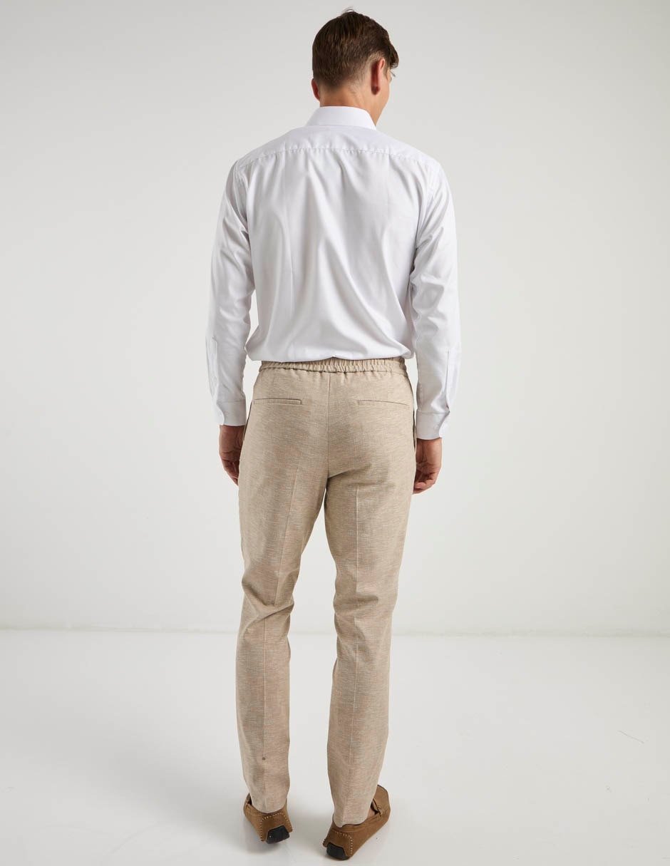 Pantalón formal regular slim hugo para hombre