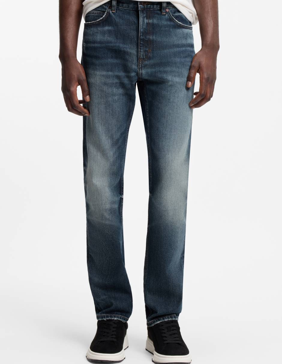 Jeans slim S26 708 lavado medio para hombre Jeans slim S26 708 lavado medio para hombre