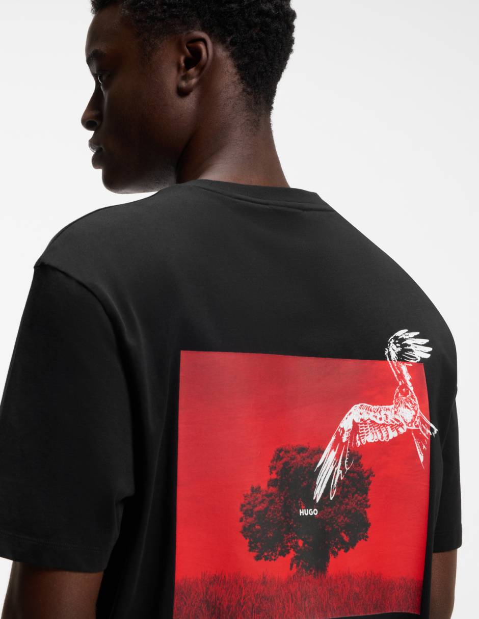 Playera Hugo cuello redondo para hombre