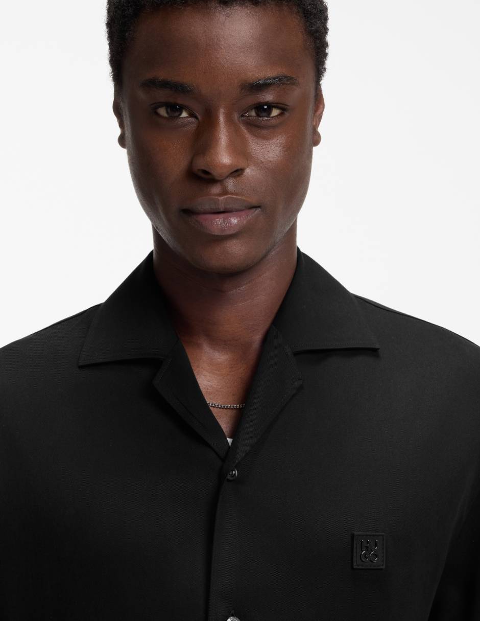 Camisa casual de lyocell manga corta para hombre 4