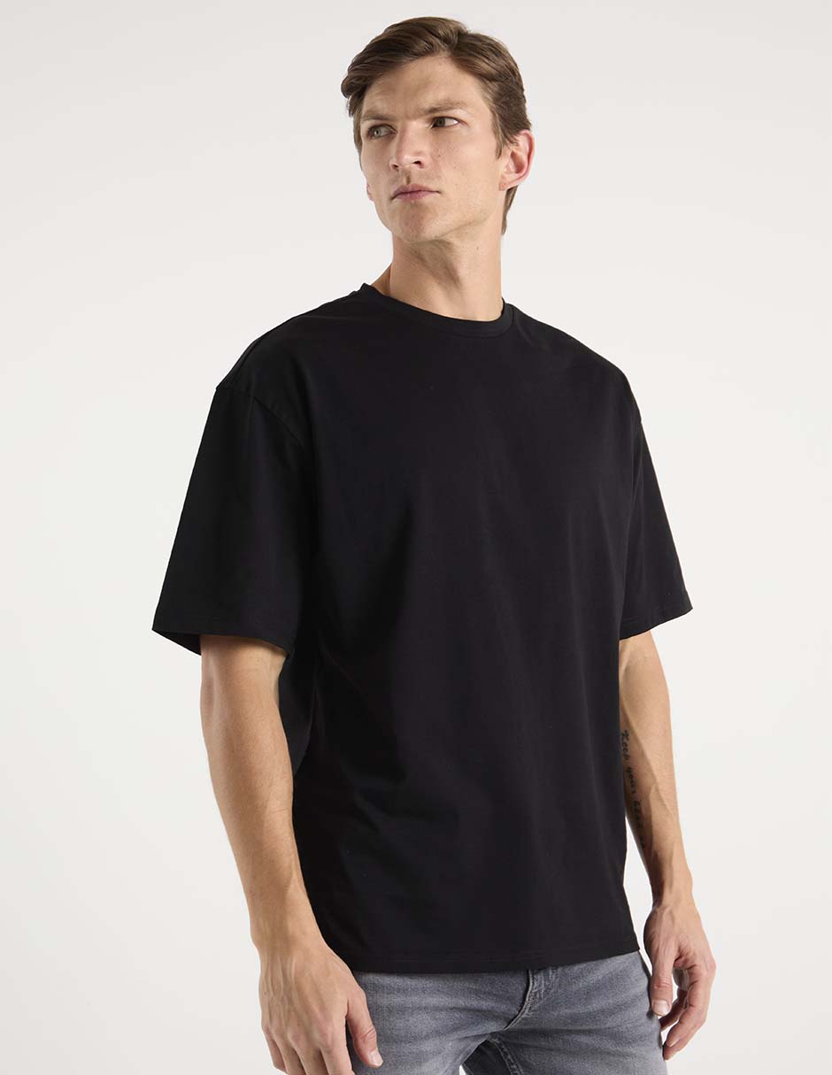 Playera hugo cuello redondo para hombre
