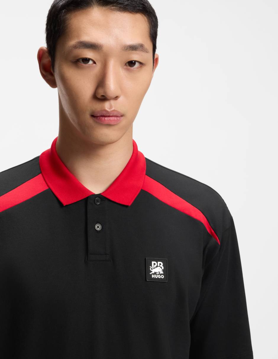 Playera tipo polo Hugo para hombre
