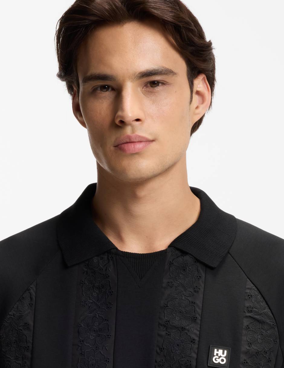 Playera tipo polo Hugo para hombre