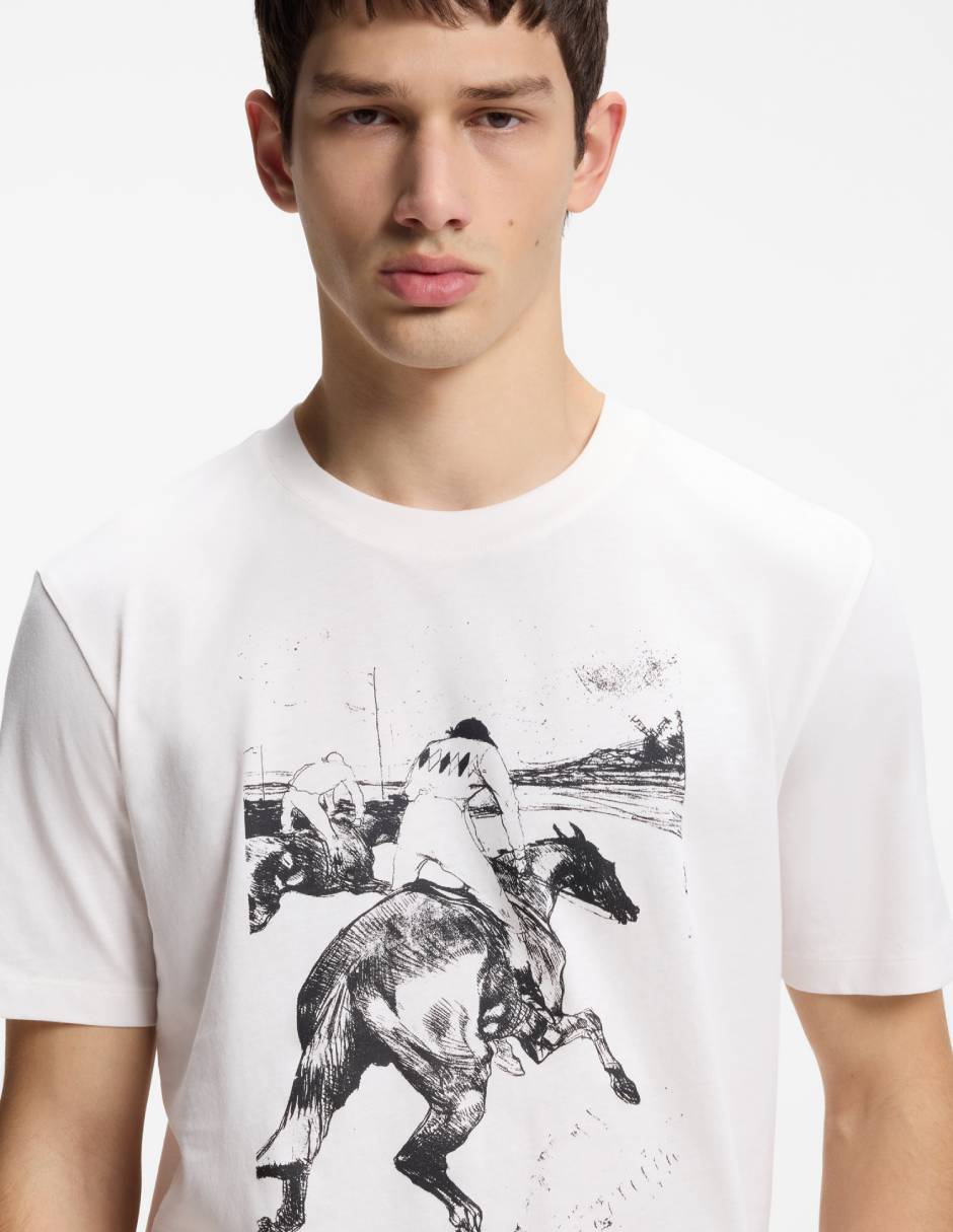 Playera Hugo cuello redondo para hombre