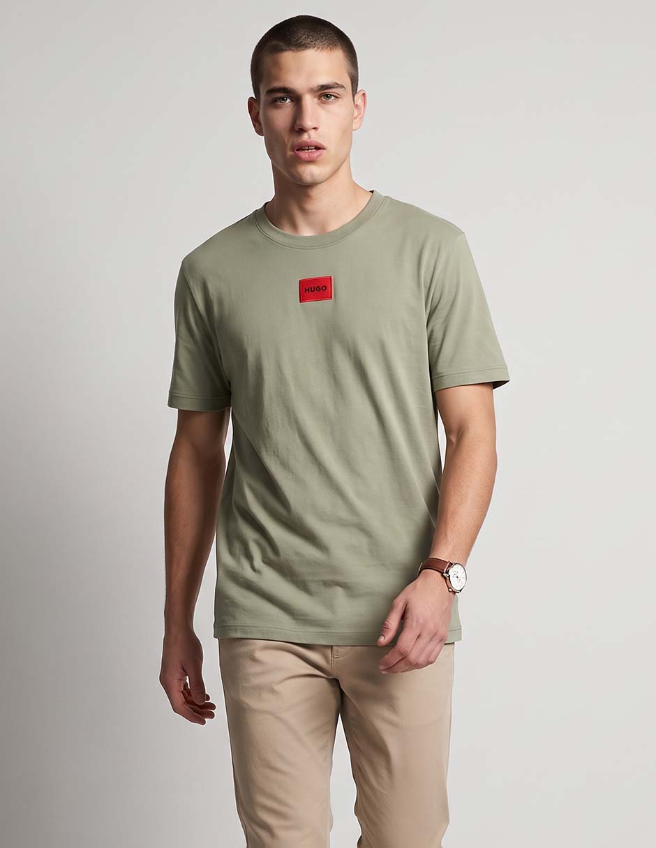 Playera cuello redondo para hombre