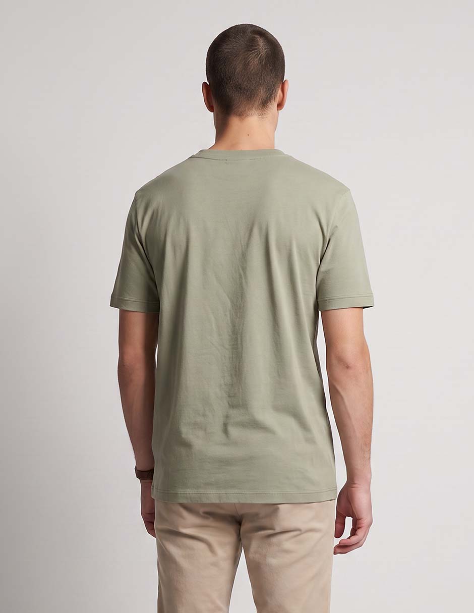 Playera cuello redondo para hombre 2
