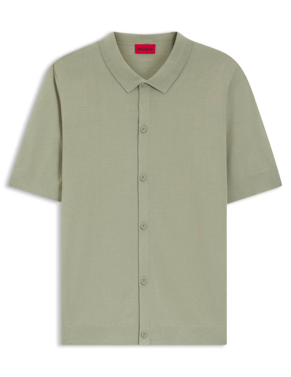 Camisa casual Hugo manga corta para hombre