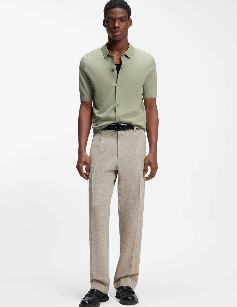 Camisa casual Hugo manga corta para hombre