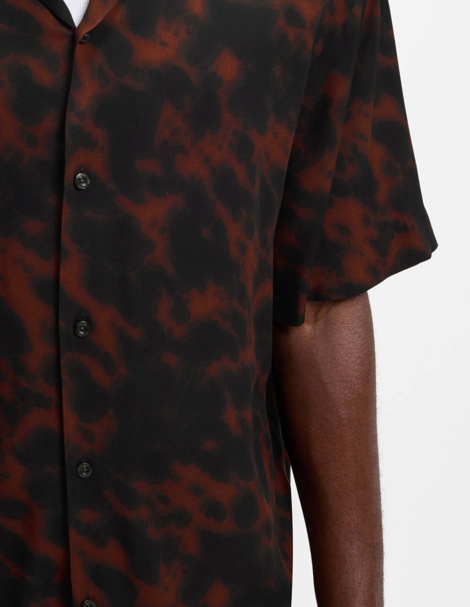Camisa casual Hugo manga corta para hombre