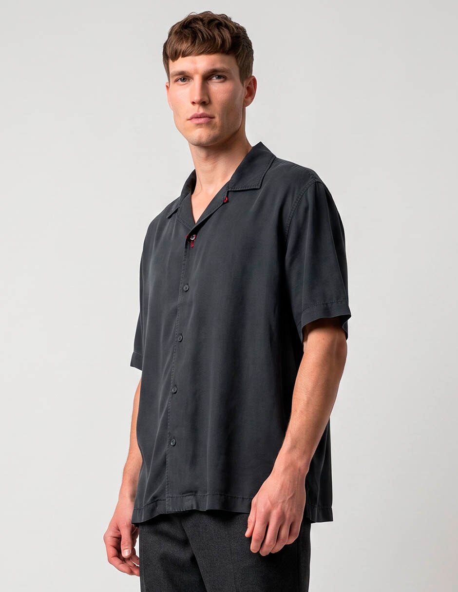 Camisa casual manga corta para hombre