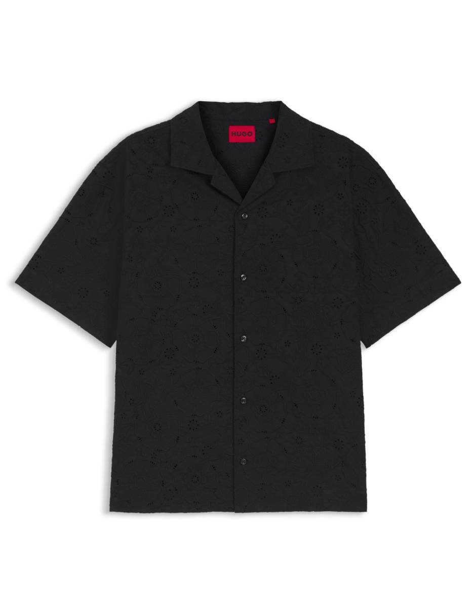Camisa casual Hugo manga corta para hombre