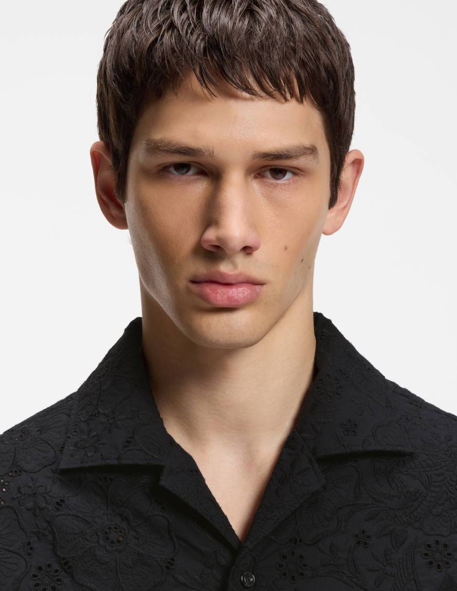 Camisa casual Hugo manga corta para hombre