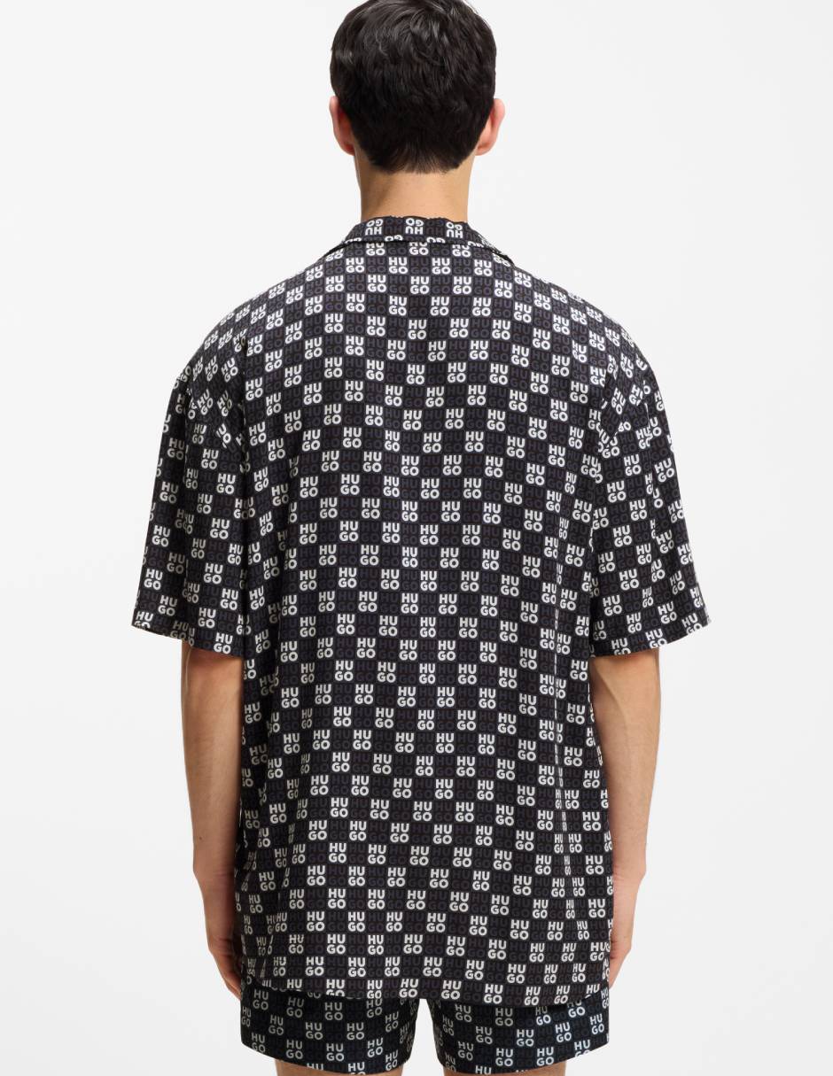 Camisa casual Hugo manga corta para hombre