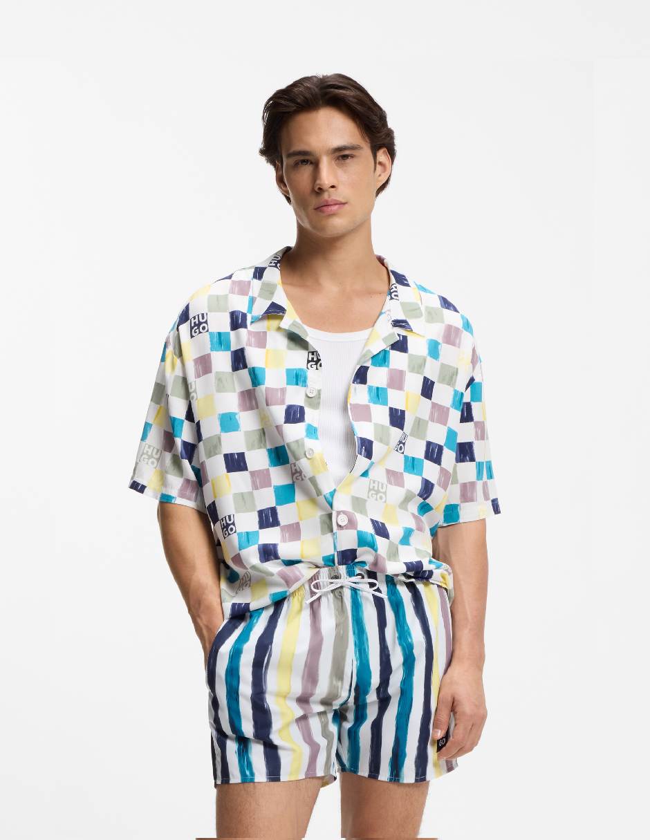 Traje de baño Hugo con bolsillos para hombre