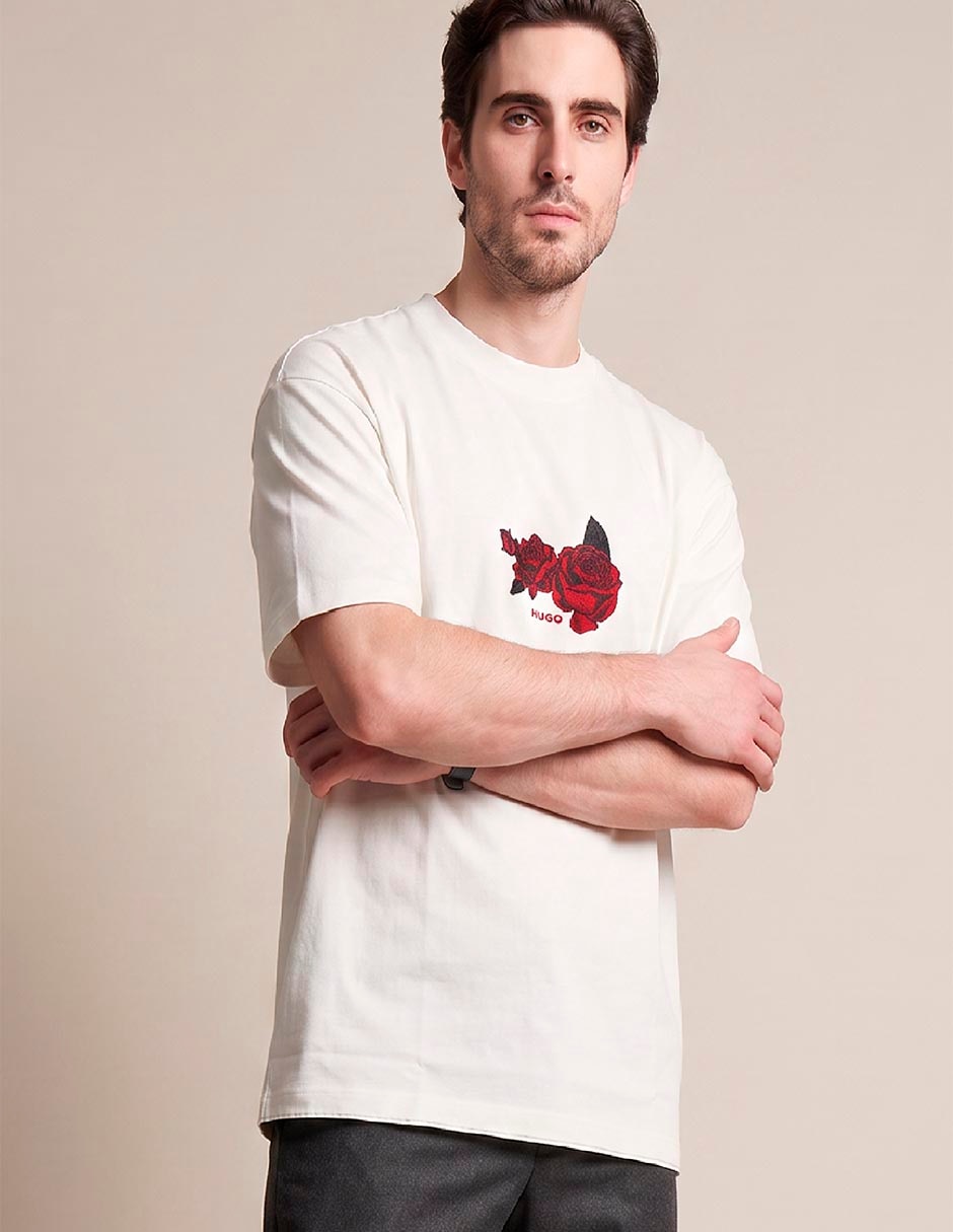 Playera cuello redondo para hombre 2