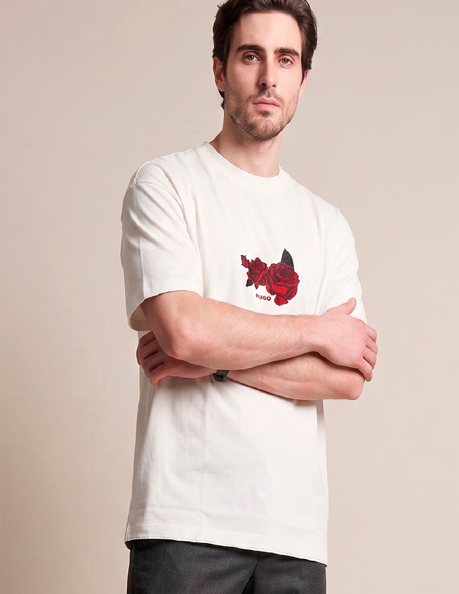 Playera cuello redondo para hombre 4