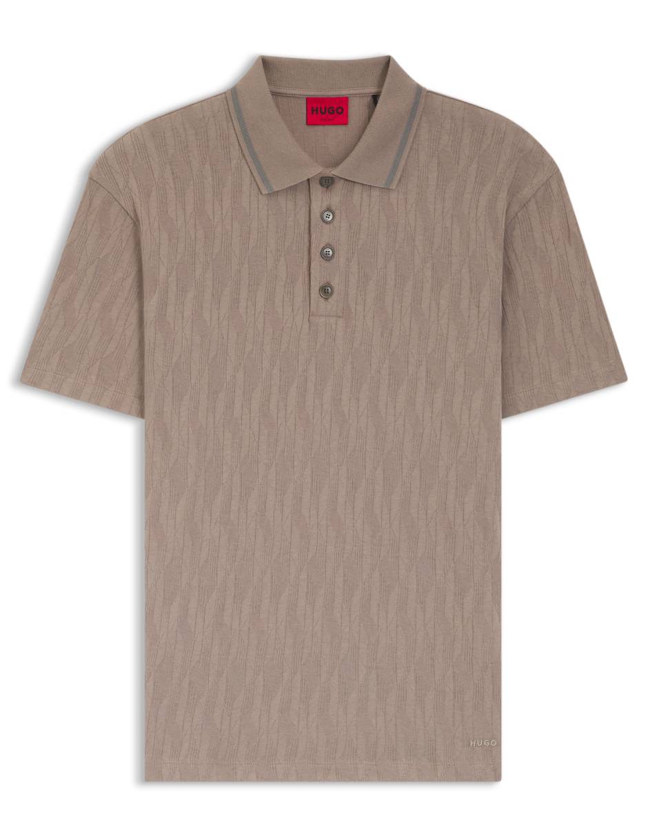 Playera tipo polo Hugo para hombre