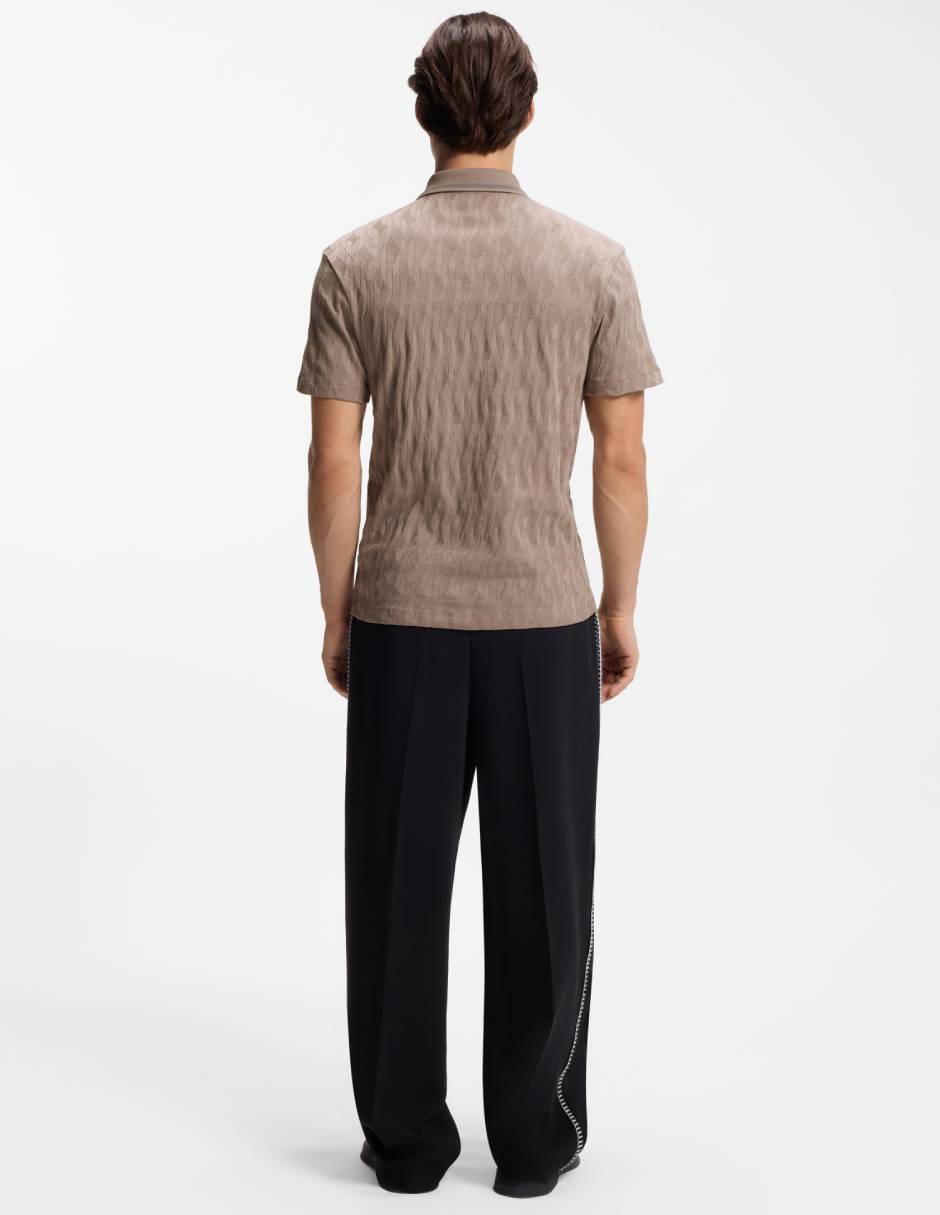 Playera tipo polo Hugo para hombre