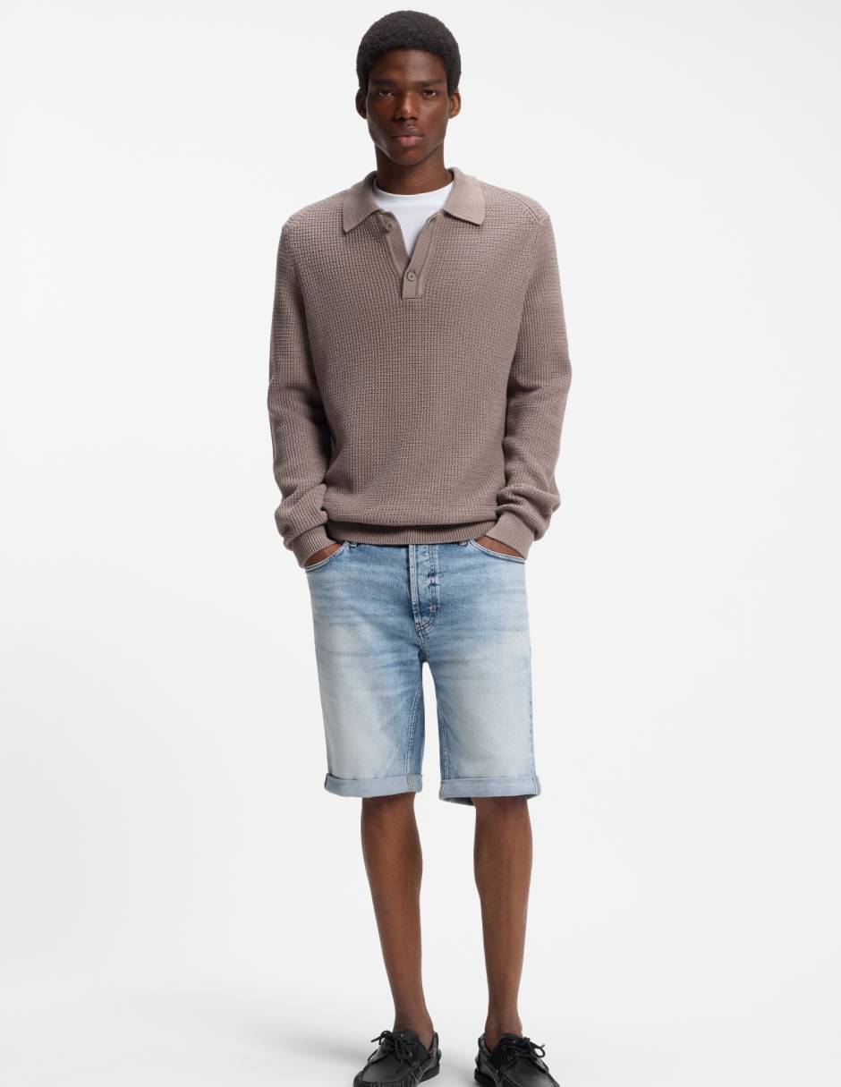 Short Hugo de mezclilla para hombre