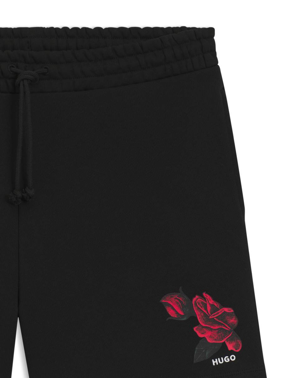 Short hugo de algodón para hombre