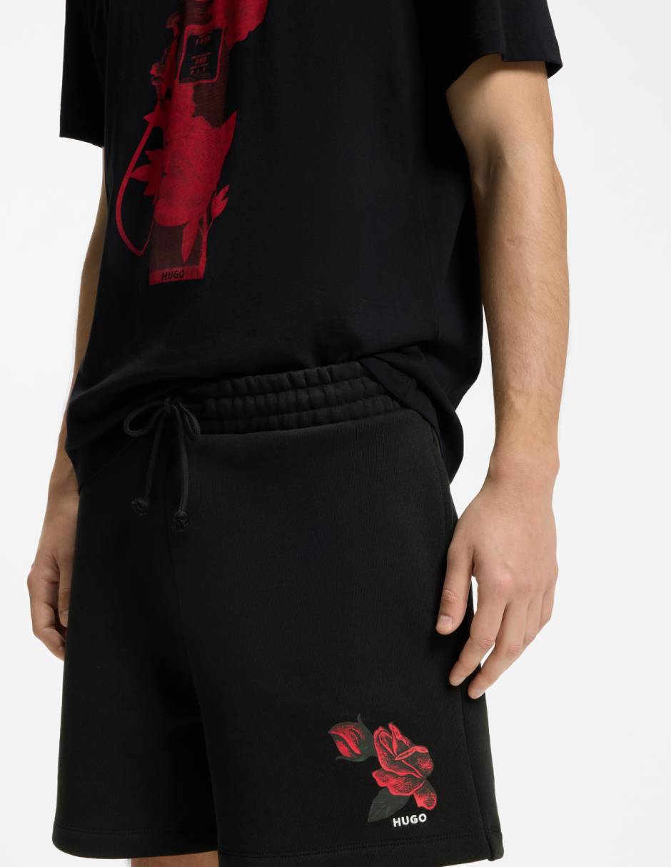 Short hugo de algodón para hombre