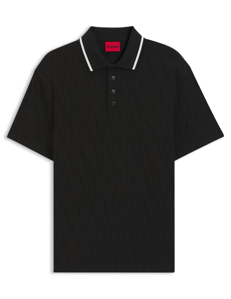 Playera tipo polo Hugo para hombre