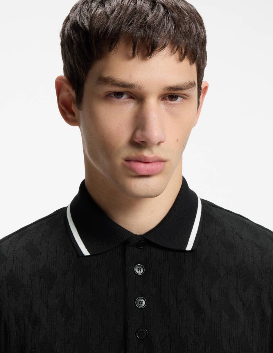 Playera tipo polo Hugo para hombre