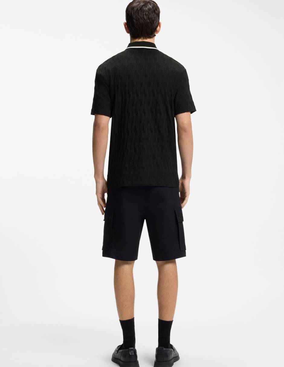 Playera tipo polo Hugo para hombre