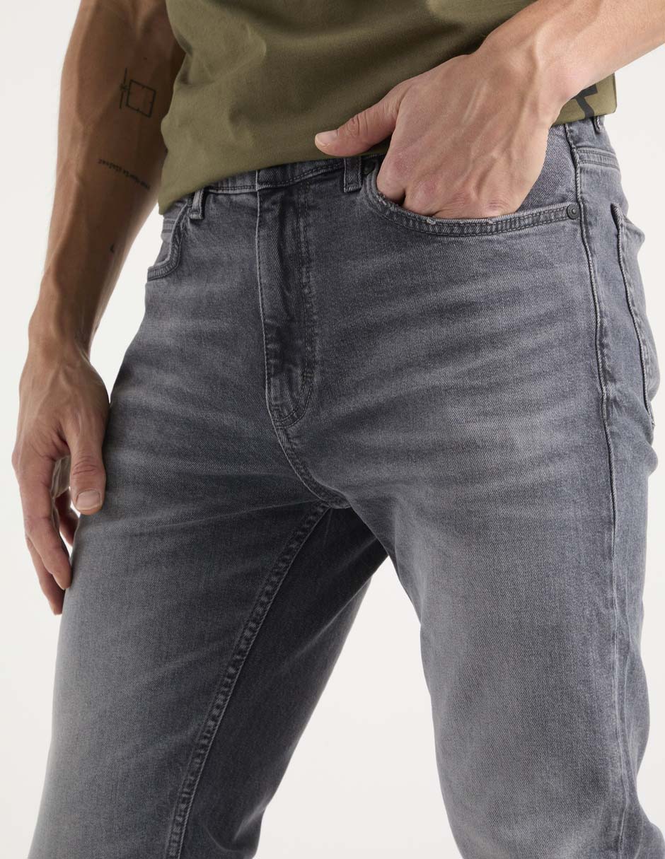Jeans slim Hugo S26 lavado medio para hombre