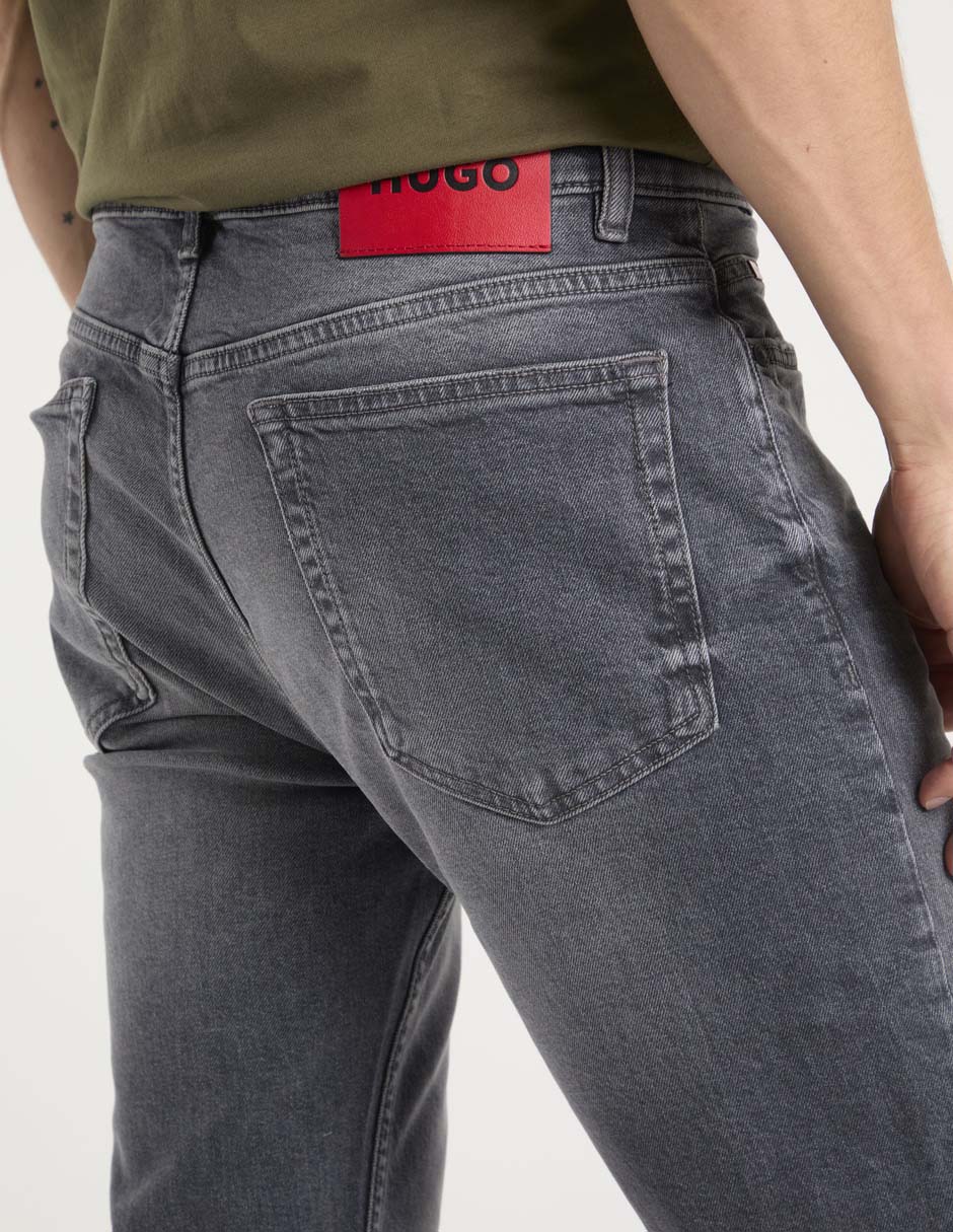 Jeans slim Hugo S26 lavado medio para hombre