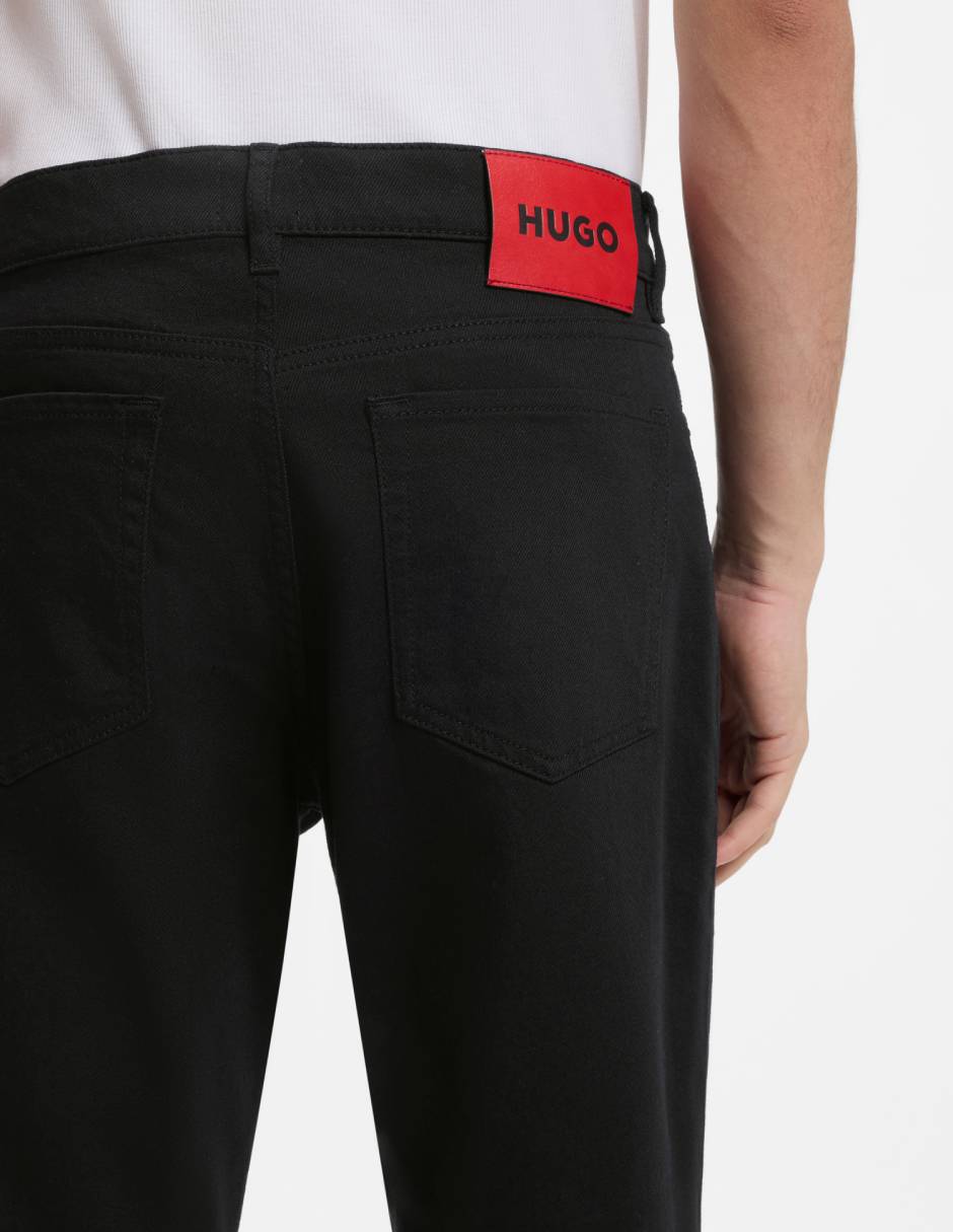 Jeans taper Hugo lavado medio para hombre