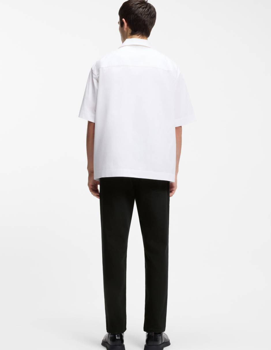 Jeans taper Hugo lavado medio para hombre